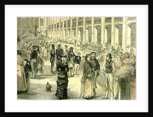 Aberdeen the New Market 1885 UK by Anonymous