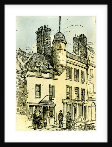 Aberdeen 1885 UK Byron's House in Broad Street by Anonymous