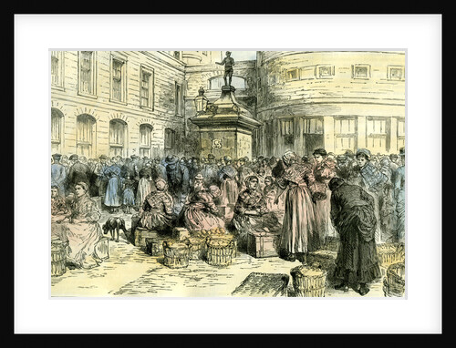Aberdeen Butter Fair at the Mannie on the Green 1885 UK by Anonymous