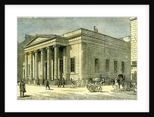 Aberdeen Music Hall Buildings 1885 UK by Anonymous