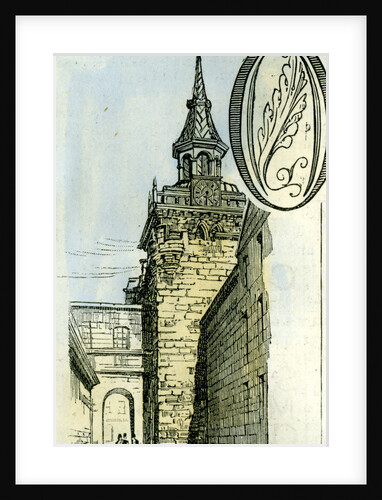 Aberdeen 1885 UKthe Old Tolbooth Tower by Anonymous
