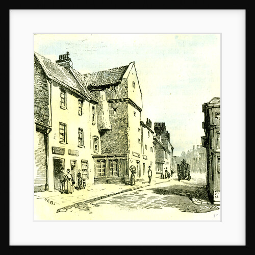 Aberdeen Mar's Castle Gallowgate 1885 UK by Anonymous