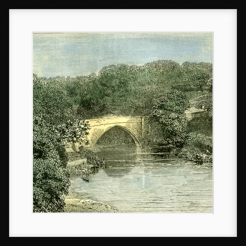 Aberdeen 1885 UK Brig O' Balgownie Across the Don by Anonymous