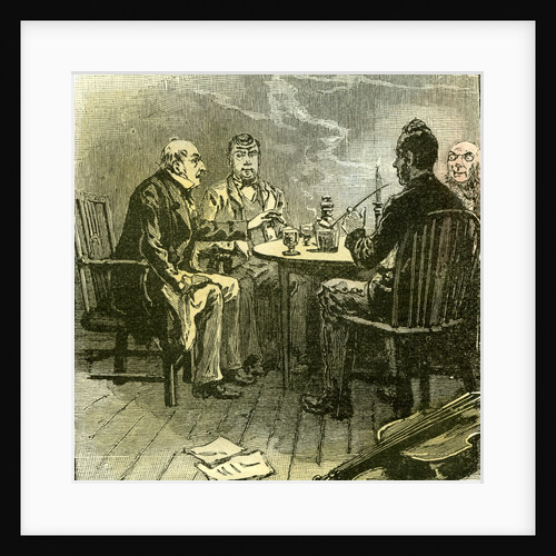 The Plot in the Bar-Parlour 1892 by Anonymous