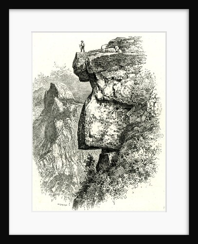 Yosemite Valley Upon Glacier Point USA 1891 by Anonymous