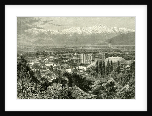 Salt Lake City 1891 USA by Anonymous