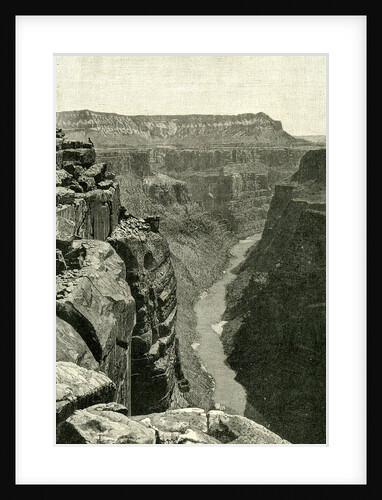 The Grand Canon of the Colorado 1891 USA by Anonymous