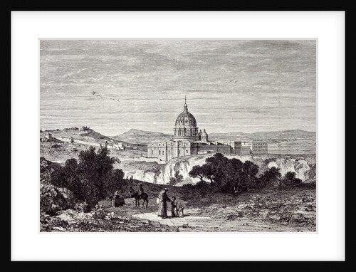 View of St. Peter's and the Vatican by Anonymous