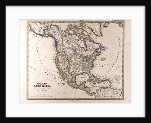 Map North America by Anonymous