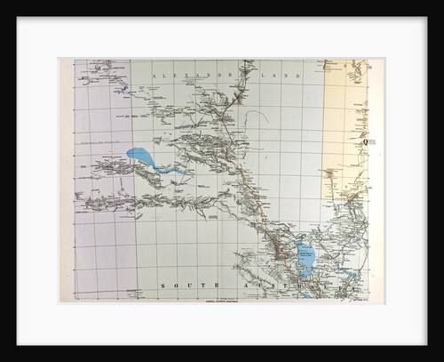 Australia Map by Anonymous