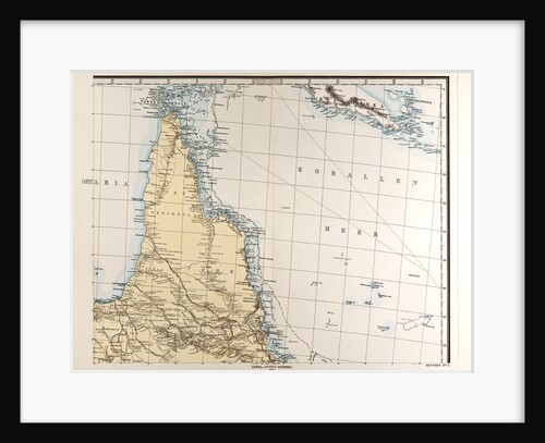 Australia Map by Anonymous