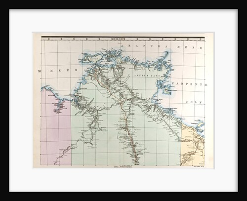 Australia Map by Anonymous