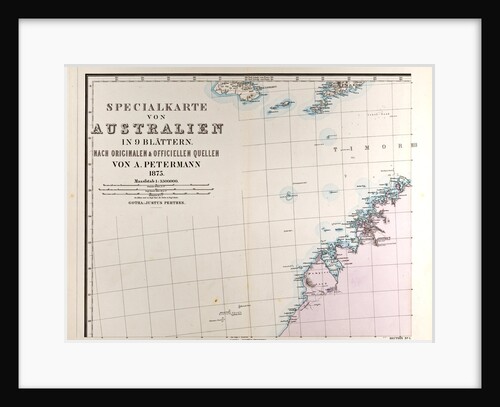 Australia Map by Anonymous