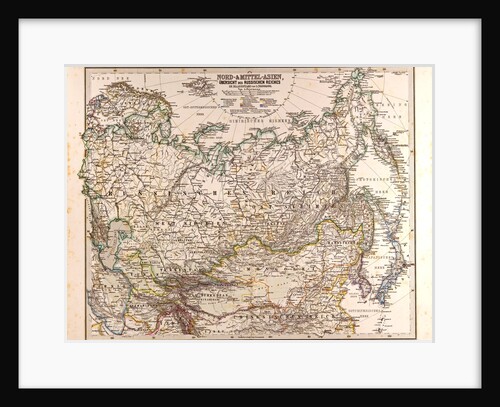 Russia Map by Anonymous