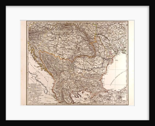 Eastern Europe Map by Anonymous