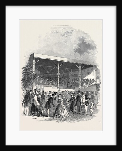 The Concert Monstre, at the Surrey Zoological Gardens, 1845 by Anonymous