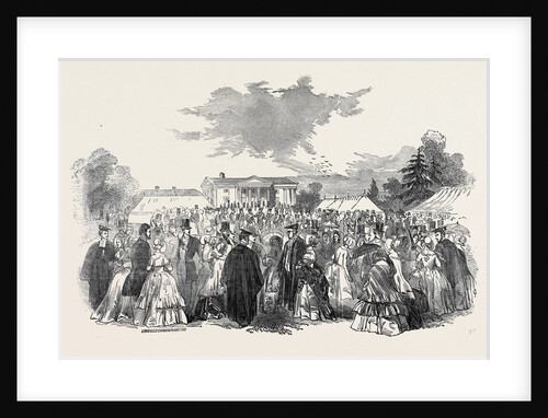 Horticultural Fete in the Grounds of Downing College, Cambridge by Anonymous