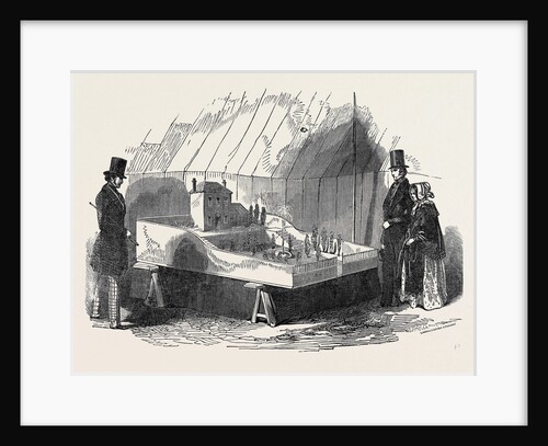 Model House and Garden, Horticultural Society. by Anonymous