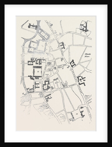 Plan of Cambridge, Great Britain by Anonymous