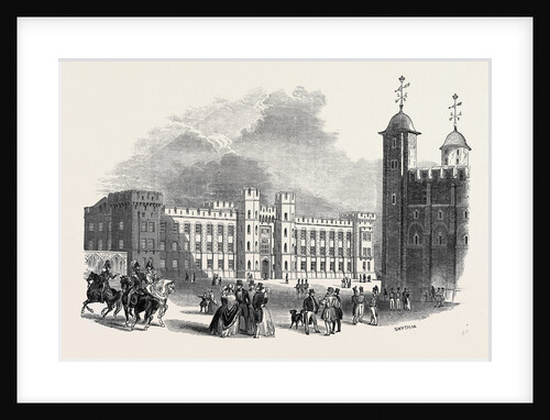 The Waterloo Barracks, from the Architect's Design, Great Britain by Anonymous