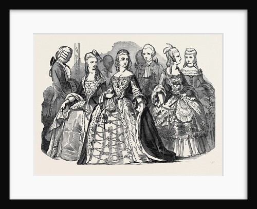 Her Majesty's Costume Ball, Duke of Norfolk, Duchess of Grafton, Marchioness of Londonderry, Viscount Sydney, Countess of Jersey, Lady C. Villiers by Anonymous