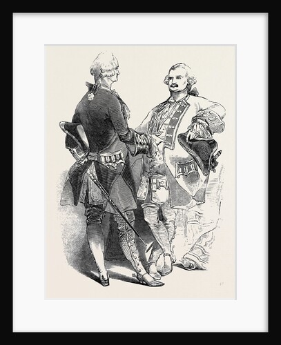 Costumes of Colonel Dawson Damer and the Prince of Leiningen by Anonymous