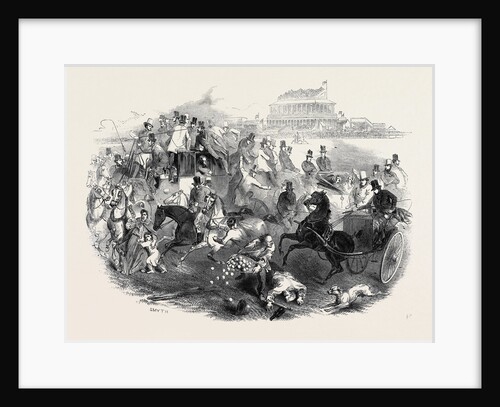 Epsom Races, Derby Day, Leaving the Course by Anonymous