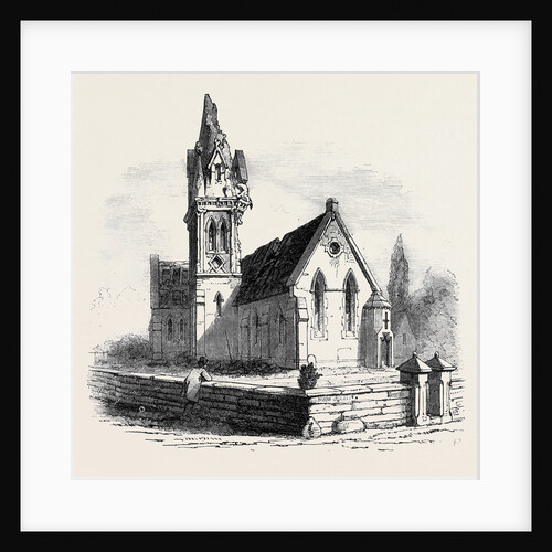 Walton Church, Stafford, Struck by Lightning, Great Britain by Anonymous