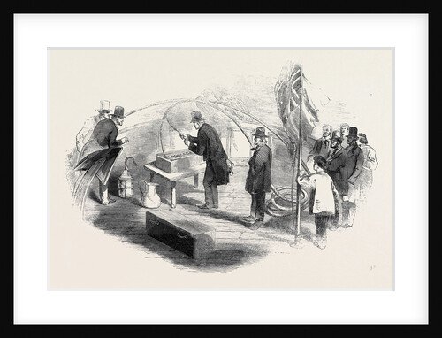 Firing the Train by the Galvanic Battery by Anonymous