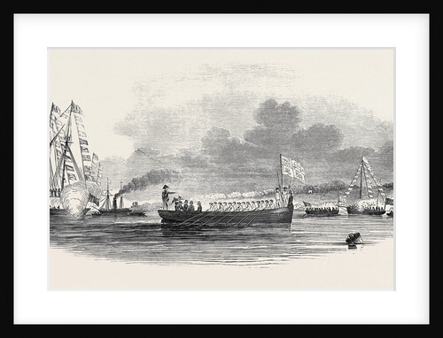 Her Majesty Landing at the Isle of Wight by Anonymous