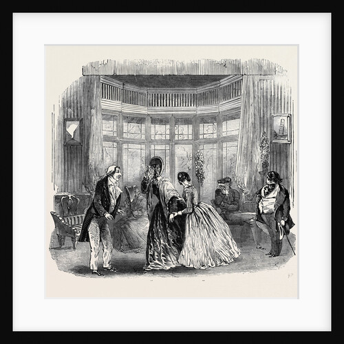 Scene from the New Comedy of Time Works Wonders, at the Haymarket Theatre by Anonymous