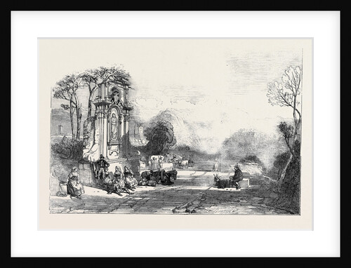 View Near Ournelo Contrada Di Sora, Kingdom of Naples by Anonymous