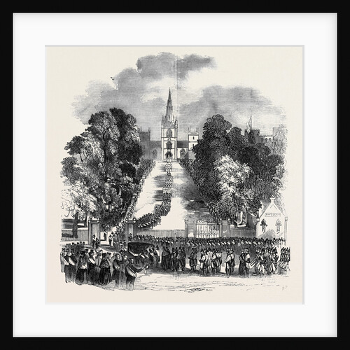 Funeral of the Marquis of Downshire, at Hillsborough by Anonymous