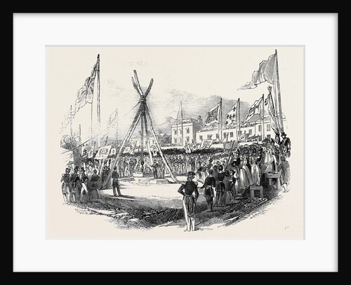 Laying the Foundation Stone of the Royal British Female Orphan Asylum, at Devonport by Anonymous