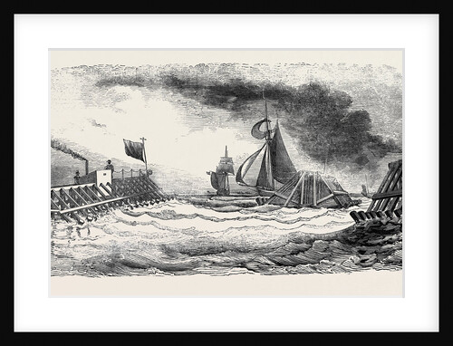 Capt. Tayler's Breakwater, Off Brighton by Anonymous