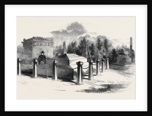 Tomb of His Late R.H. The Duke of Sussex, at Kensal-Green Cemetery by Anonymous