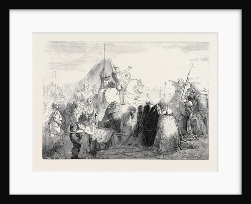 The Crusader's First Sight of Jerusalem by Anonymous