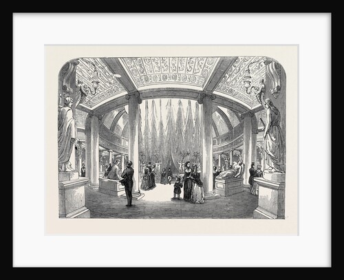 Reopening of the Colosseum in Regent's Park, London: The Glyptotheca, or Museum of Sculpture. by Anonymous