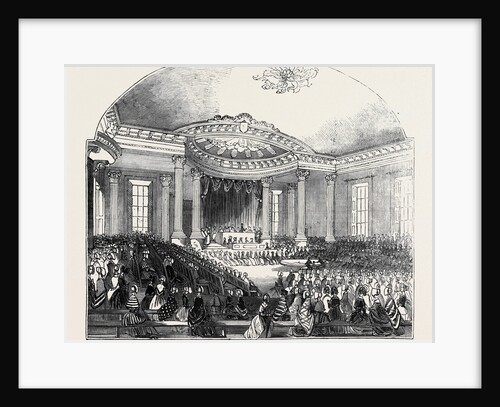 Great Meeting of the Ladies' Industry Association, New York by Anonymous