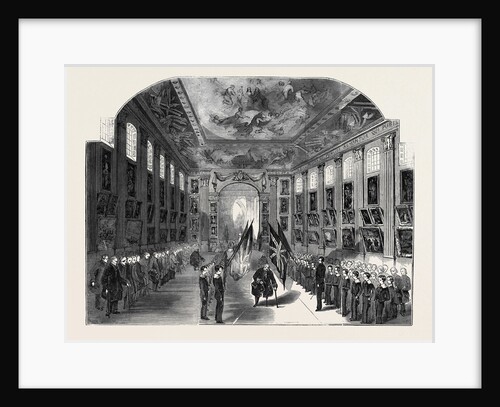 Distribution of the Nelson Medals, in the Painted Hall, Greenwich Hospital by Anonymous
