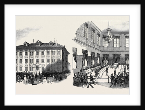 The Town Hall and the Swiss Diet, at Zurich by Anonymous