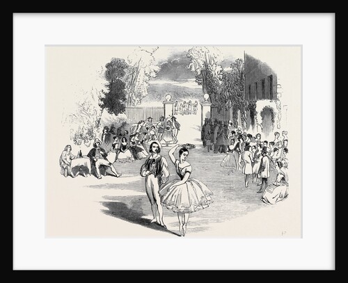 Scene from the Ballet of Robert and Bertrand, at Drury Lane Theatre by Anonymous