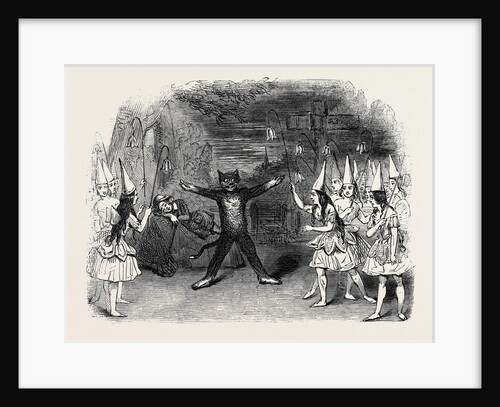 Scene from the Burlesque of Whittington and His Cat, at the Lyceum Theatre. by Anonymous