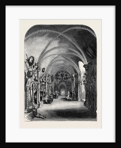 Easter Monday, the Elizabethan Armoury, Tower of London. by Anonymous