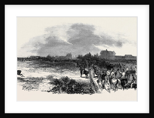 Easter Hunt with the Royal Stag Hounds, the Meet at Stoke Common by Anonymous