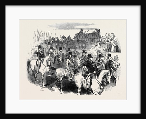 The Sheriff of Oxford's Javelin Men, Escorting the Judges of Assize. by Anonymous