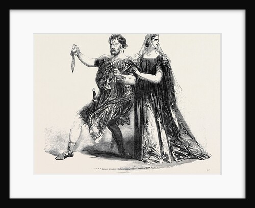Scene from Macbeth, at the Princess' Theatre by Anonymous