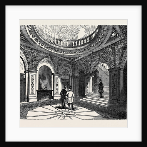 Interior of the Conservative Club House, the Inner Hall, St. James's Street by Anonymous