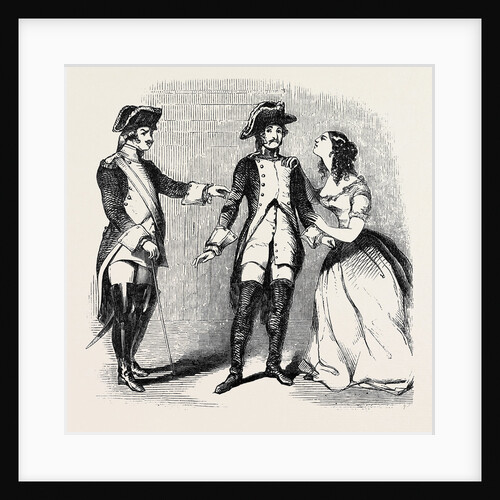 Scene from the Brigadier, at the Princess' Theatre. by Anonymous
