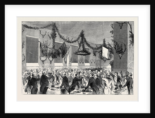 Dinner to the Tenantry, Drinking the Health of the Marquis of Worcester by Anonymous
